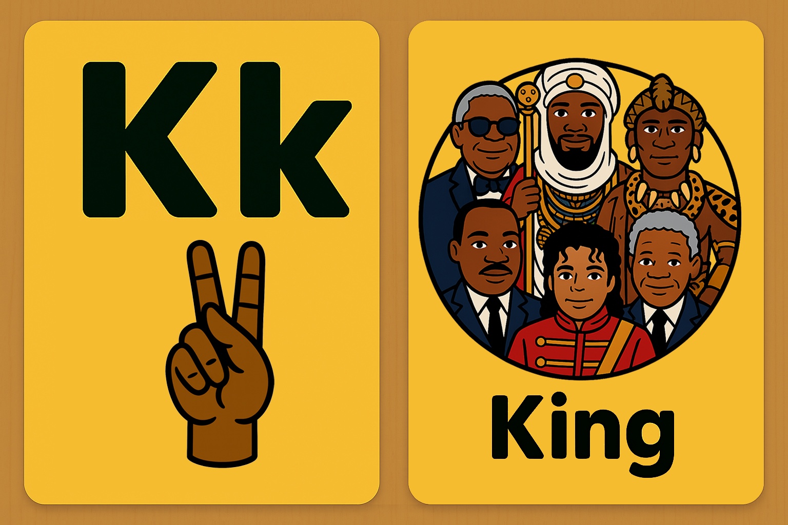 K is for King